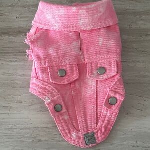 NWOT Canada Pooch Downtown Denim Dog Vest